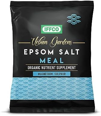 Epsom Salt |900 g| Organic Source of Magnesium Sulphate for Plants and Home Garden | Water Soluble Powder | ideal for Home Gardening