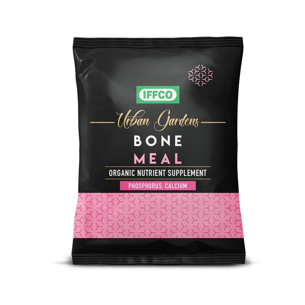 Bone Meal - Organic Phosphorus + Calcium Fertilizer, Slow Release Powder Flowering, Fruiting and Root Development